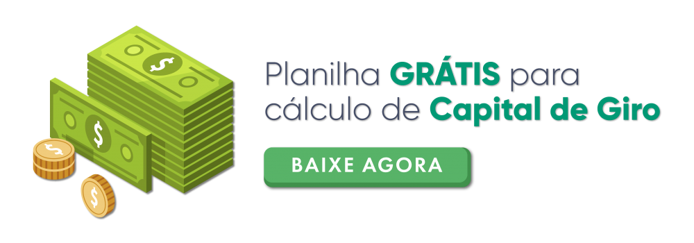 Planilha de Capital de Giro grátis