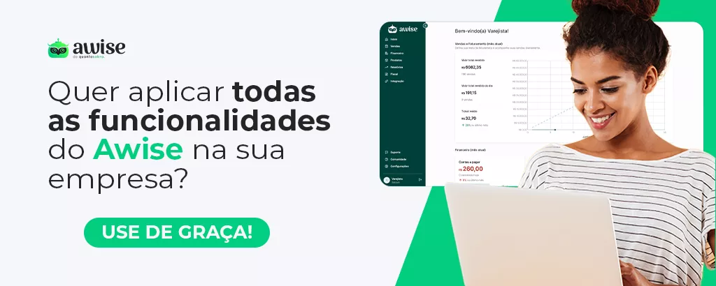 testar awise grátis controle gestão de empresa