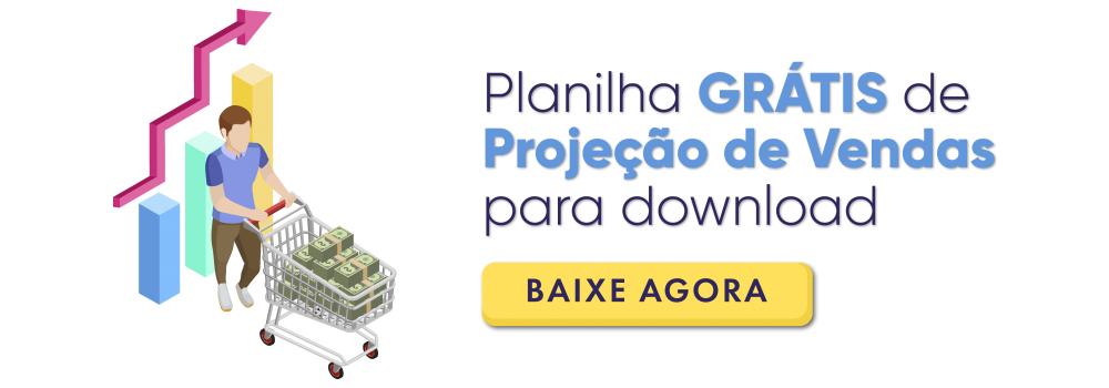 Planilha de Projeção de Vendas grátis