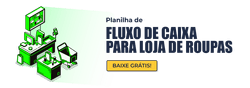 planilha de fluxo de caixa para loja de roupas Excel grátis download