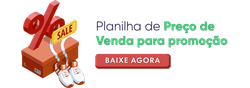 Planilhas para varejo: planilha de formação de preço para promoção
