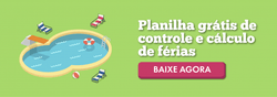 Planilhas prontas: controle de férias