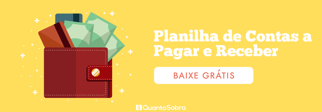 planilha de contas a pagar e receber - fiado