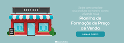 Planilhas para mini mercado: planilha de formação de preço de venda