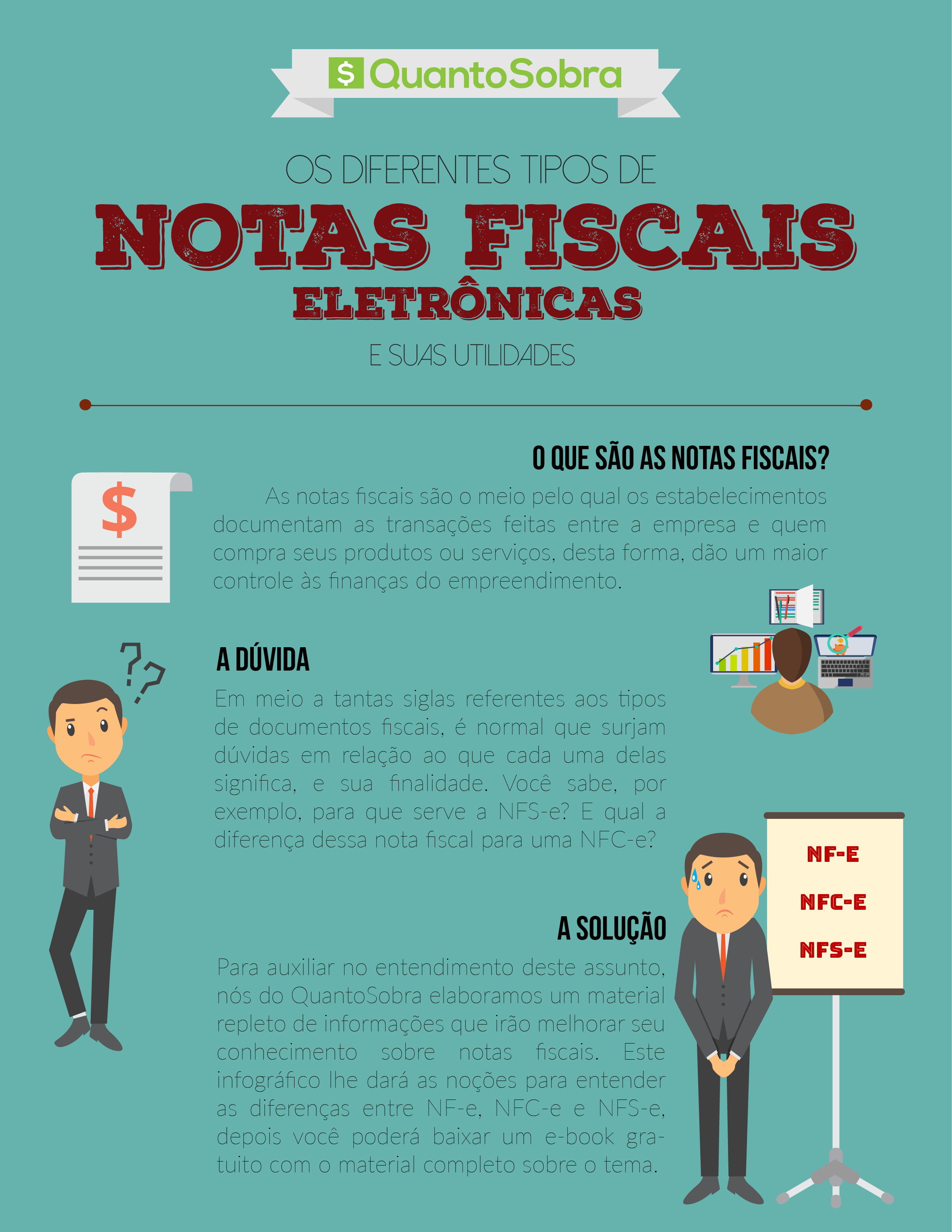 Infogr Fico Ebook Os Diferentes Tipos De Notas Fiscais Eletr Nicas E Suas Utilidades