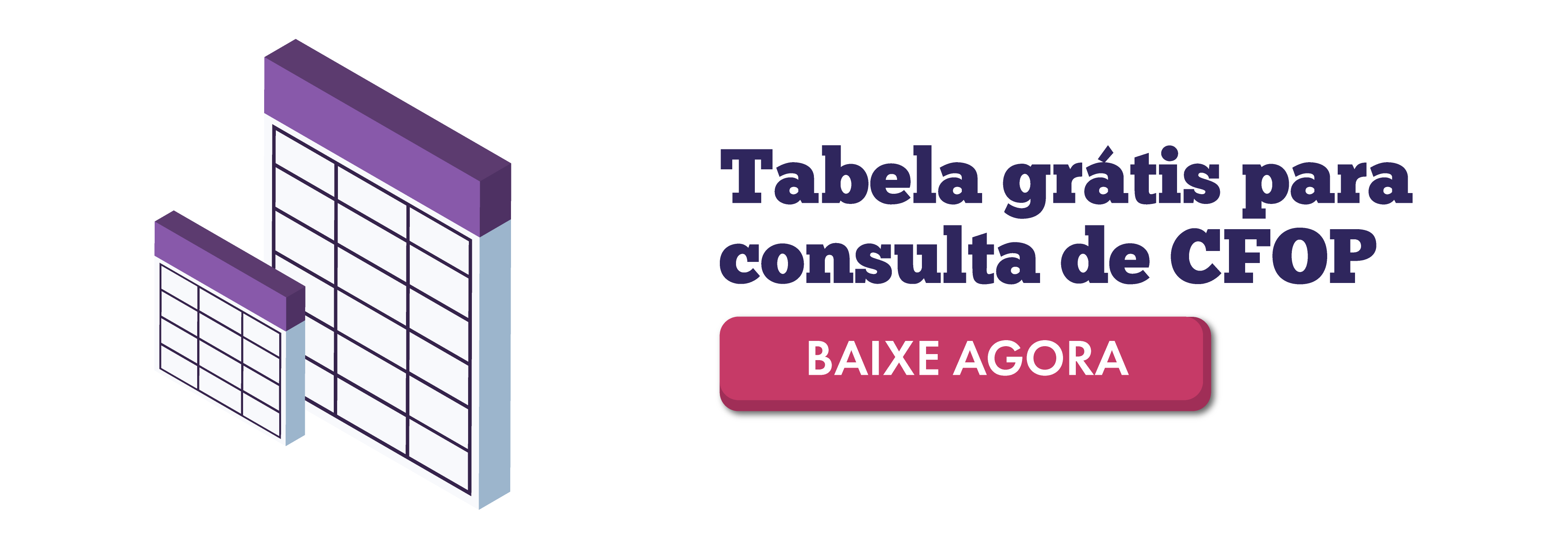 Tabela CFOP 2019 completa para baixar grátis