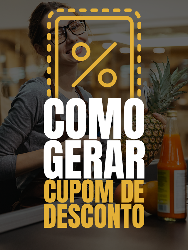 Como gerar cupom de desconto